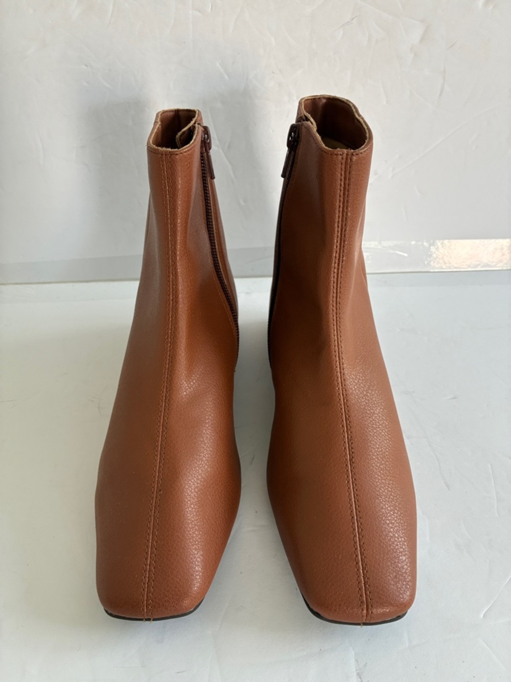 PAOLO Classic Women's Rad Ankle Boot in Cognac Brown Size 4.5 NEW - Picture 5 of 7